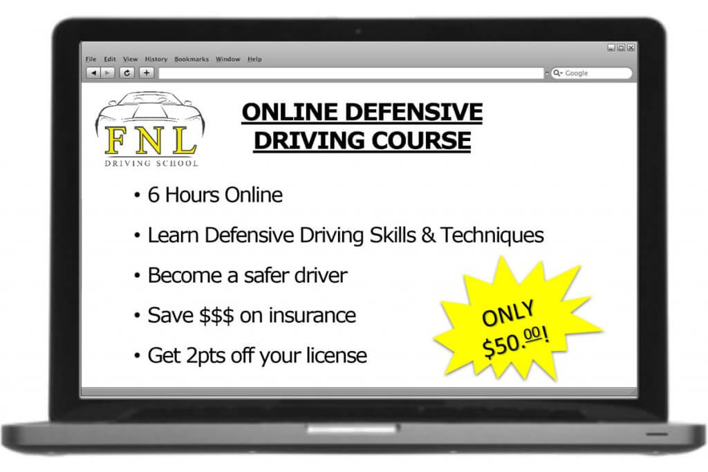 FNL Online Defensive Driving Course